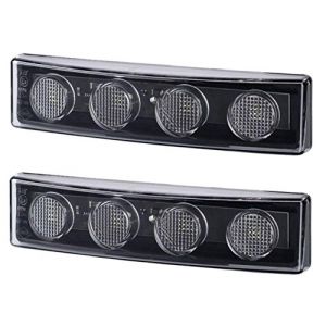 2x LED Blanc Visière Feux Scania R/ P / Série G Camion Avec Visière