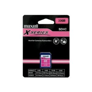 Maxell 854513.00.TW - Carte mémoire X-series SDHC 32 Go Class 4