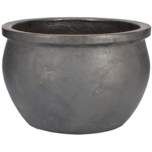 KOTARBAU Pot de fleurs de jardin en céramique Cache-pot Rond 390 mm Turquoise