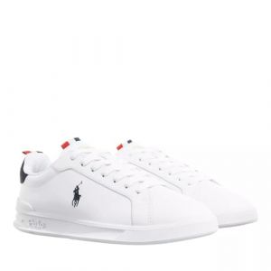 Ralph Lauren Chaussures Heritage Court II blanc bleu marine rouge - 38