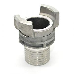 Multitanks Demi raccord symétrique Guillemin à douille annelée - aluminium - DN 50 x 55mm