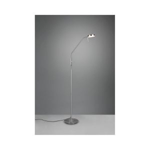 Image de Boutica-design Lampadaire Monza Nickel mat 1x12W SMD LED