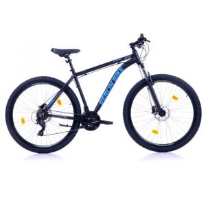 BERLIN BIKE VTT MTB1 : 29 pouces et hauteur de cadre de 51 cm, freins &agrave; disque hydrauliques & syst&egrave;me Shimano, noir-bleu
