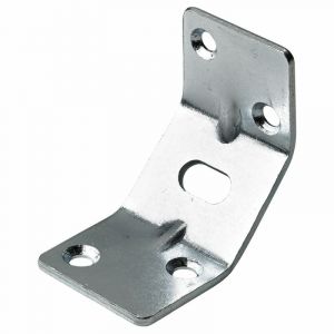 Hettich 1 renfort d'angle pour table acier zingué, l.50 mm