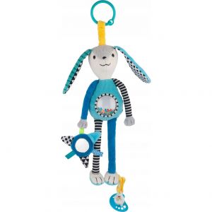 Canpol babies Conejo + Sonajero + Espejo 1ud