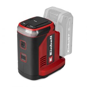 Einhell Station &eacute;lectrique Portable TC-ES 18/150/1 Li-C-Solo Power X-Change (18 V, onduleur Compact, Prise 230 V, Ports USB-A et USB-C PD, sans Batterie)