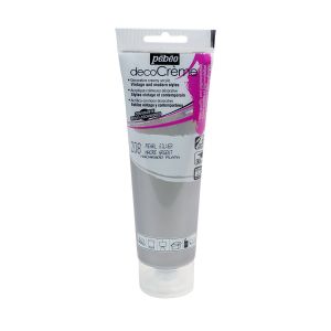 Image de Pebeo Peinture acrylique decoCrème 120 ml 208 Nacré Argent