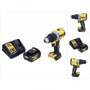 Dewalt DCD 805 M1 Perceuse-visseuse à percussion sans fil 18 V 90 Nm Brushless + 1x batterie 4,0 Ah + chargeur