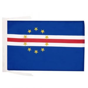 Image de AZ FLAG Drapeau Cap Vert 45x30cm - PAVILLON Cap-verdien 30 x 45 cm Haute qualité