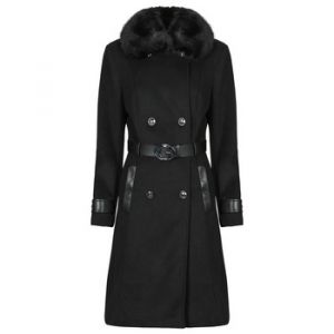 Guess Manteau Col Fourrure Synthétique