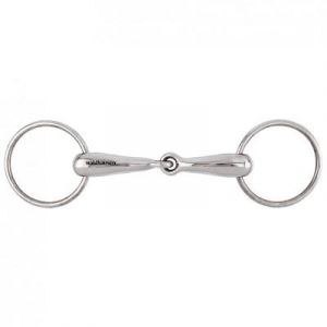 Mors 2 anneaux plein inox