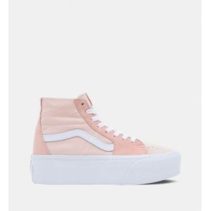 Vans Baskets montantes compensées SK8-Hi Tapered Stackform Rose - Couleur Rose - Taille 40