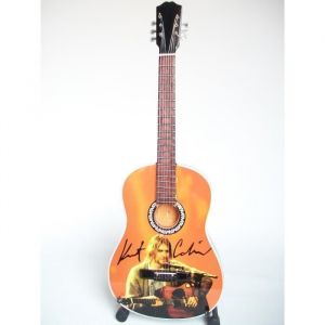 Mini Chitarra Da Collezione Replica in Legno - Cobain Kurt