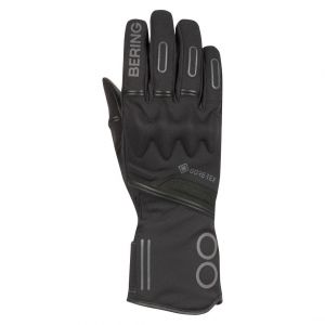 Bering Gants cuir/textile femme Lady Roc GTX noir- T8