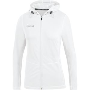 Jako Veste à Capuche Run 2.0, Femme, Blanc, 34
