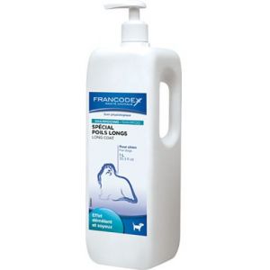 Francodex Shampooing Sp&eacute;cial Poils Long pour Chien 1 L