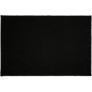 Image de Tapis Déco Rectangulaire "Primobis" 40x60cm Noir Prix