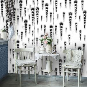 Artgeist Papier Peint "Onyx Icicles" 50x1000cm