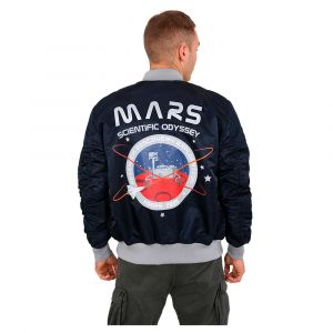 Image de Alpha industries Ma-1 Lw Mission To Mars M Rep.Blue - Rep.Blue - M