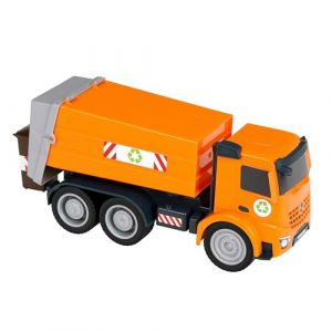 Klein Theo 3805 Mercedes-Benz Arocs Camion Poubelle Tout-Terrain, pour l'intérieur et l'extérieur, Échelle 1:24, Produit sous Licence Officielle, Jouet pour Enfants à partir de 3 Ans