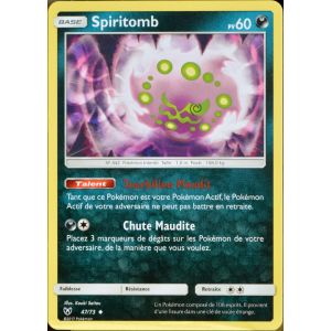 Asmod&eacute;e Spiritomb - Carte Pok&eacute;mon 47/73 60 Pv