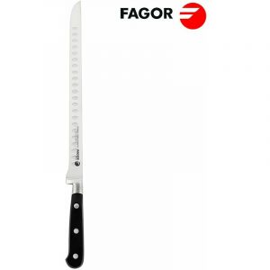 Fagor Couteau de Cuisine Professional à Jambon 27,5 cm Lame en Acier Inoxydable Couper 01472