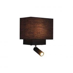 Zambelis Aheloy Applique Murale Applique led 3W 1x E27 Noir