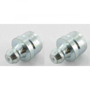 Cyclingcolors 2x graisseur à frapper M10 angle 180 ° embout graissage pompe à graisse manuelle hydraulique tracteur engin agricole tractopelle