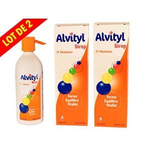 Image de Alvityl Sirop - Solution Multivitaminée 150 ml - Lot de 2 Flacons