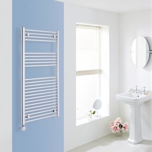 Hudson Reed S&egrave;che-serviettes &eacute;lectrique Chrom&eacute; Ischia 120cm x 60cm x 3cm