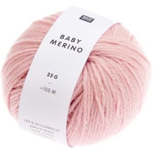 Rico Design Pelote De Laine Baby Merino - 25gr 07 Rose