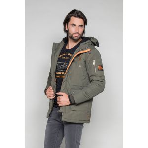 Image de Deeluxe Parka Parka RANDERS - Couleur EU S,EU M,EU L,EU XL - Taille Vert