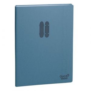Quo Vadis Carnet 21 Ligné Paco - 15x21cm - Bleu céleste - Lot de 2