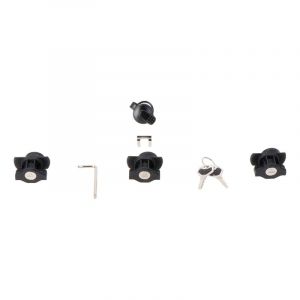 Sw-motech Kit serrure valise moto rigides 3 serrures + 1 kit TRAX