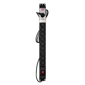 Activejet Bar COMBO/12gn/1.5m/cz 12 x ute 10 a 1.5m black color (COMBO/12gn/1,5m/cz)