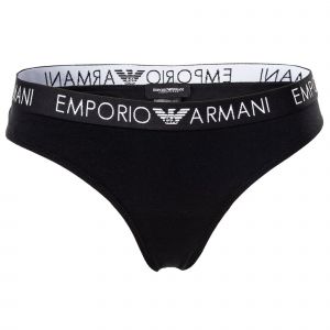 Emporio Armani Lot de deux slips brésiliens Noir - Taille M