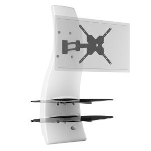 Image de Meliconi Ghost Design 2000 Rotation - Meuble TV mural orientable