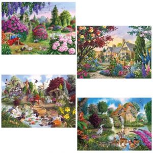 Image de Gibsons John Francis : Flore et Faune - 4 puzzles 500 pièces