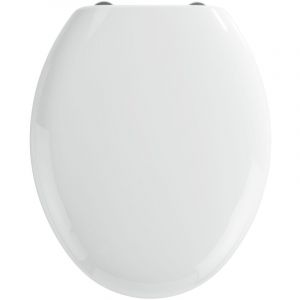 Image de Pegane Abattant WC Premium Mira Easy-Close Dim : 37,5 x 45 cm