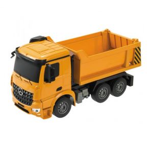 Mondo V&eacute;hicule radiocommand&eacute; 1/26&egrave;me - Camion benne Mercedes de chantier