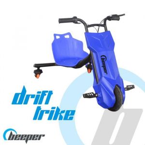 Beeper Drifttrike electrique enfant 12V 100W 7Ah bleu RDT100-B7
