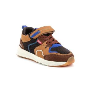 Kickers Garçon Baskets Knakk EU 38 marron/bleu