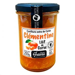 Charles Antona Confiture extra de Clémentine de Corse - Pot de 250g