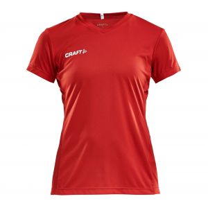 Craft T-Shirts Squad Solid - Bright Red / White - Taille L