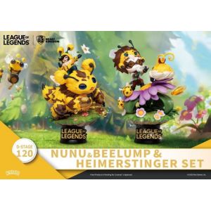Figurine Beast Kingdom Toys League of Legends NUNU BEELUMP & HEIMERSTI