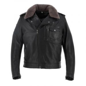 Helstons Blouson cuir Perco noir- M