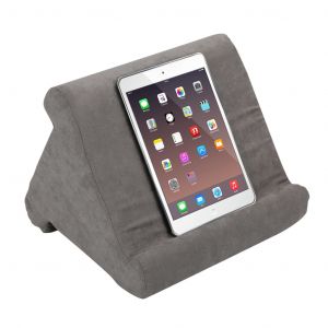 Image de Orange Donkey Oreiller porte tablette Mousse Gris