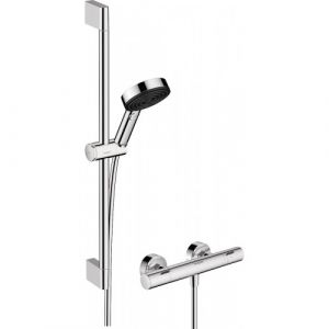 Hansgrohe Combi Pulsify select S 0,65m EcoSmart/Ecostat Fine C3 Chrome
