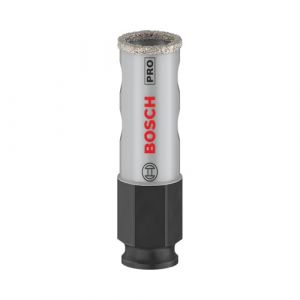 Bosch 1 scie cloche PRO Tile Power Change Plus (pour carrelage dur, carrelage souple, diamètre 19 mm, accessoires professionnels perceuse/visseuse)