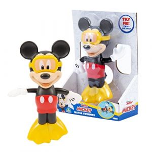 Giochi Preziosi MICKEY&MINNIE Mickey Mouse a Un Nouveau Passe-Temps : Nager. Porter Le Costume, Les nageoires et Le Masque pour Aller sous l'eau, pour Enfants à partir de 3 Ans, mcc22000